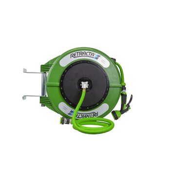 Garden Water Reel R3 1/2" x 25 Metres Green Macnaught DR425G-03