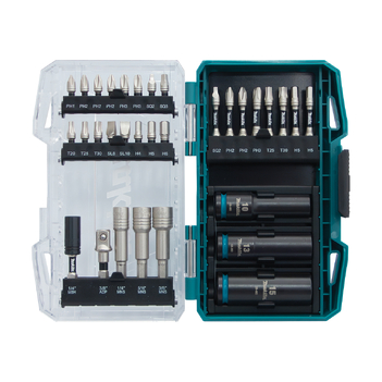 Impact XPS Screwdriver & Deep Impact Socket Bit Set - 32 Piece Makita E-23014
