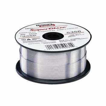 0.9mm 0.45kg 5356 Superglaze Aluminium MIG Wire Lincoln ED030312 