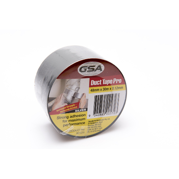 Duct Tape Pro Silver 0.12mm 48mm x 30 Metres GSA 8512SI main image