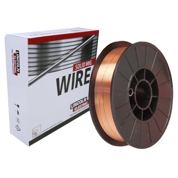 Lincoln Electric 0.8mm x 5 Kg Lincoln-S6 Solid MIG Wire EM0805S6