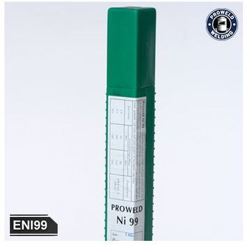 Cast Iron Electrodes Manual Arc Ni99 2.5mm 1kg Pack Proweld ENI9925M