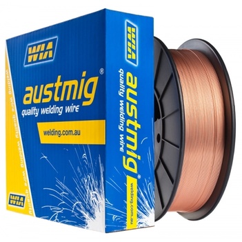 0.9mm 5Kg Copper Coated Mild Steel Mig Wire AUSTMIG ES6 ES609M5KG