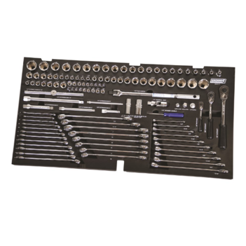 EVA Tray Spanners, Sockets & Accessories 119 Piece EVA71T