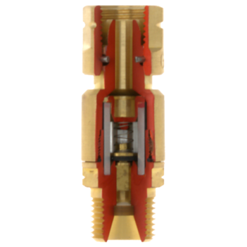 Cutaway Flashback Arrestor GG Model Tesuco FCT