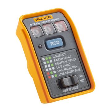 Socket Tester Audible/Visual RCD Check With Beeper 300V FLUST240+