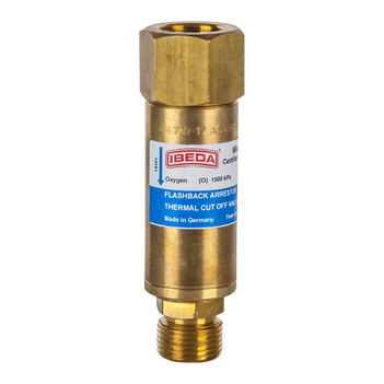 Flashback Arrestor Oxygen High Flow Pipeline G5/8" FPO5
