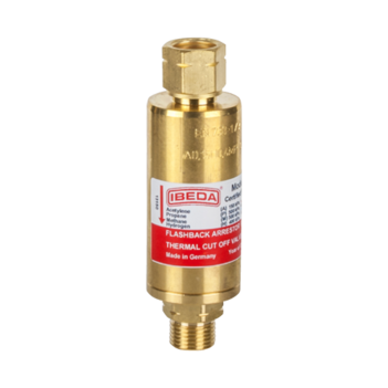 Flashback Arrestor Fuel Gas High Flow Regulator End 5/8-18 UNF FRHF