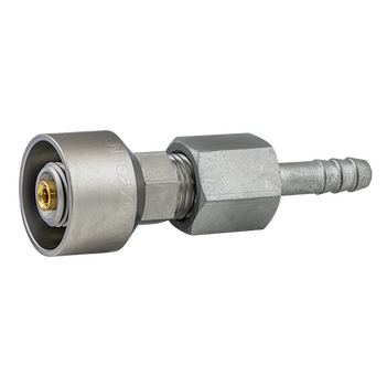 Coupler, Oxygen with 1/4" Hose Barb End Tesuco G204131910
