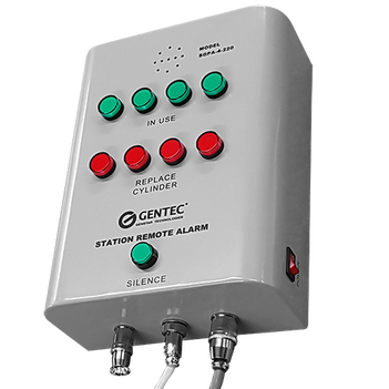 Gentec Gas Alarm Panel 4 Gases 220 VAC GASGPA-4-200
