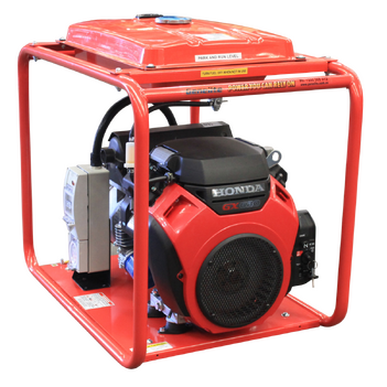 16kVA Open Frame Portable Petrol Generator Honda GH16000E-LRT-3