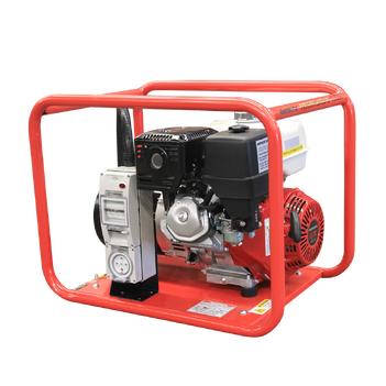 6kVA Open Frame Portable Petrol Generator Electric Start 3 Phase Honda GH5000E-3