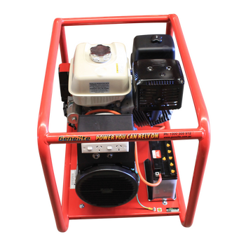 7.5kVA Open Frame Portable Petrol Generator Electric Start Honda GH6000E