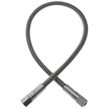 Gentec Full Stainless Steel High Pressure Flexible Hoses Lead 900mm 1/4" NPT main image