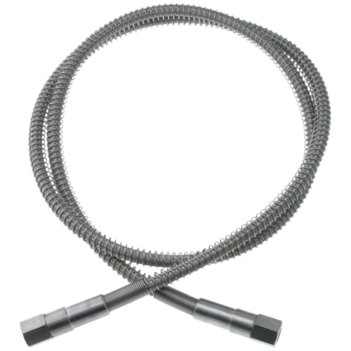 Gentec Full Stainless Steel High Pressure Flexible Hoses Lead 2,000mm 1/4" NPT