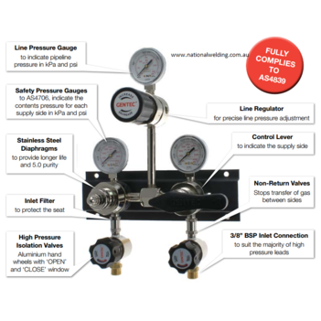 Gentec Semi-Automatic Manifold (Chrome Plated) 