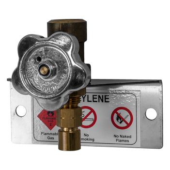 Point Valve Single Acetylene Type 20 1/2" Pipe Solder, 20,000 kPa main image