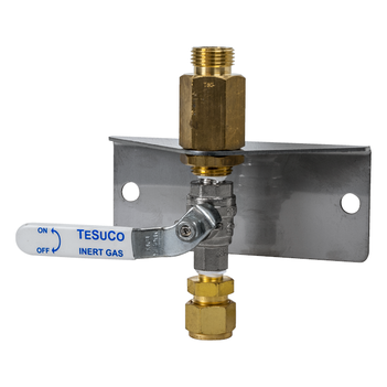 Point Valve Single Carbon Dioxide Type 30 1/2" Comp Fitting, 4,200 kPa