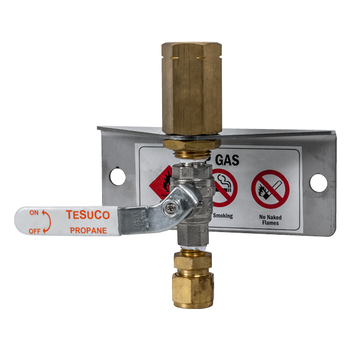 Point Valve Single LPG Type 20 1/2" Comp Fitting, 4,200 kPa