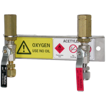 Point Valve Twin Oxygen T10 Acetylene T20 GOPOA main image