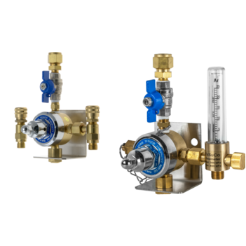 Regulated Twin Outlet Point Inert Gas Set Pressure