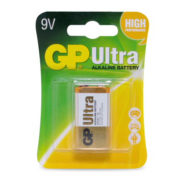 Battery Ultra Alkaline 9V GP1604AUC1