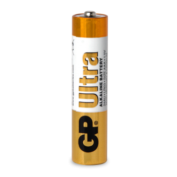 Ultra Alkaline Battery 1.5V AAA Size Extra Heavy Duty GP24AU