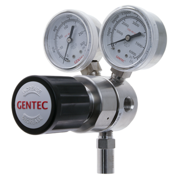 Gentec 1S Regulator 6.0 Purity Stainless Steel In: 30,000 kPa Out: 680 kPa