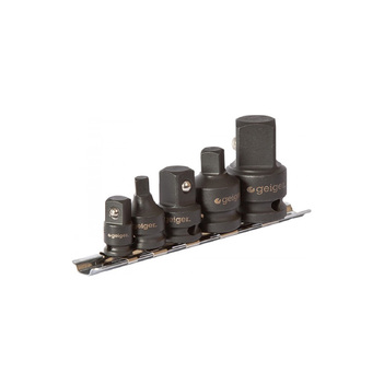 Impact Socket Adapter Set Geiger GXIA5 Piece of 5