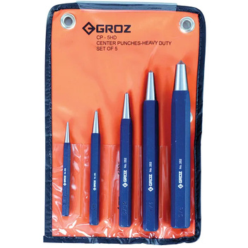 Centre Punch Set Heavy Duty 5 Piece CP/HD/5/ST GZ-25205