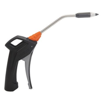 ABG-4 Groz Safety Air Blow Gun Nylon Body 115mm Long Stainless Steel Nozzle & Silencer ITM GZ-61003
