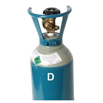 Size D Argon Co2 5/2 (Mixed) MIG Gas Refill (No Cylinder) GasArCo2D-re