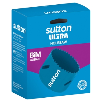 Holesaw H105 Bi-Metal Cobalt Ultra Boxed 114mm Sutton Tools H1051140