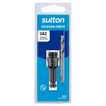 Arbor H112 UA2 Suits Holesaw 32-54mm 5/8 UNF Hangpack Sutton Tools H112UA2
