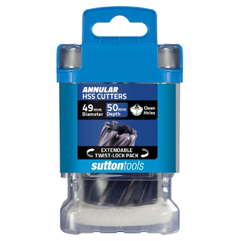 H181 Annular Cutter M2AI HSS-TiAIN 50mm Depth 49mm Sutton Tools H1810490