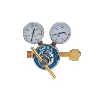 Harris Model H25 High Flow Cylinder Reg, SS diaphragm, Side Inlet