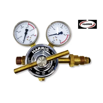 Harris Model H25 High Flow Cylinder Reg, SS diaphragm, Side Inlet