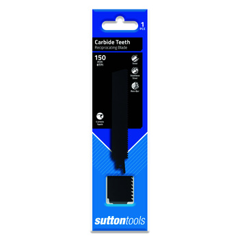 Carbide Teeth TCT Reciprocating Saw Blade 150MM Suttontools H53915008