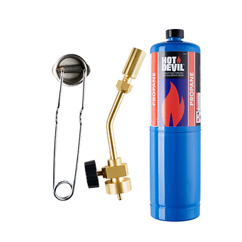 Propane Torch Kit With Hand Sparker Hot Devil HDPTK