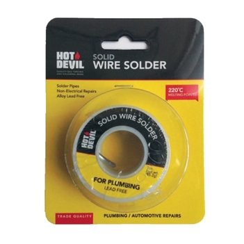 Solid Wire Solder Hot Devil HDSWS