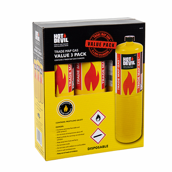 Trade Map Gas Value Pack Of 3  Hot Devil HDTP