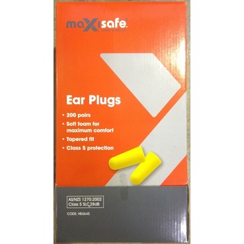 Maxisafe Ear Plugs Uncorded 