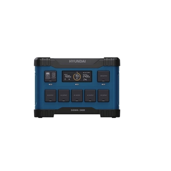 2400W Lithium Power Station - 2150Wh, LiFePO4, Solar/ Car/ USB  Charging Hyundai HYPS2400