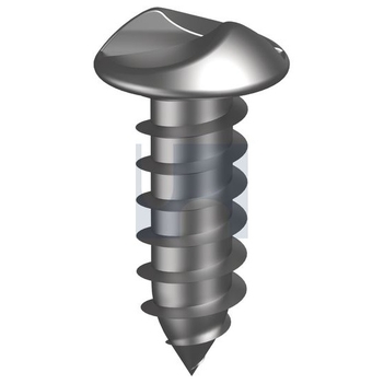 304 Stainless Finish Self-Tapping Raised Head One Way Hobson
