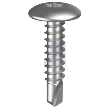 10-16 X 25mm 410 Stainless Finish Metal SDS Button Post Torx Hobson I41MSBT1016025 Pack of 1000