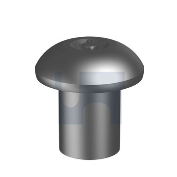 3/8UNC 304 Stainless Finish Barrel Nut Button Post Torx Imperial Hobson INB04BTC037 Pack of 100