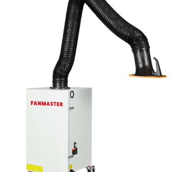 Industrial Portable Fume Collector 0.75kw Fan Master  IPFC-075