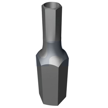 Plain Finish Security Socket bit Post Hex Hobson