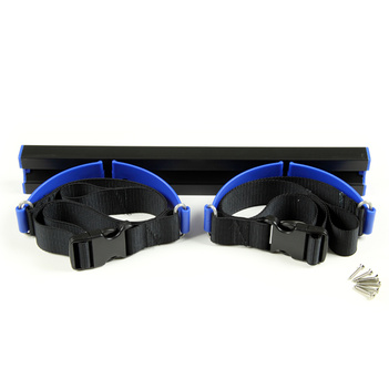 Gas Bottle Holder Restraint 400mm Track + 2 Pairs Curved Brackets x 900 mm Strap J137