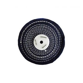Stitched Rag Buff 150mm x 100 Fold Polishing Wheel Josco JST150100